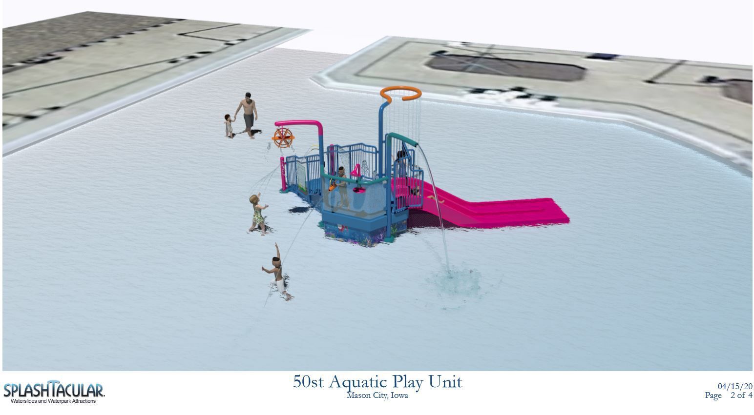 SplashTacular Aquatic Center playground 2